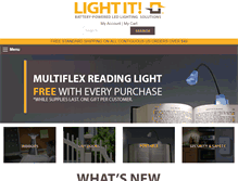 Tablet Screenshot of lightitled.com